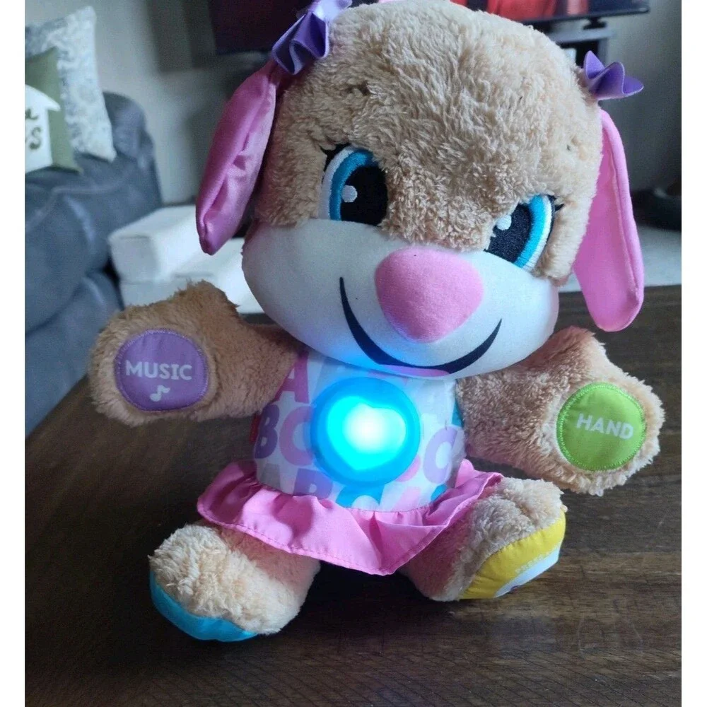Fisher Price Laugh and Learn Smart Stages Sis Puppy WORKS